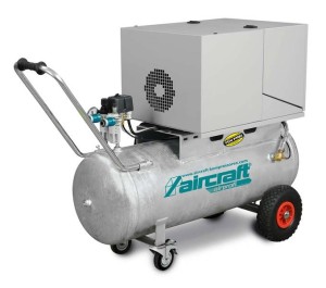 Aircraft AIRPROFI 321/100 Silent - Mobilna sprężarka tłokowa dźwiękoszczelna