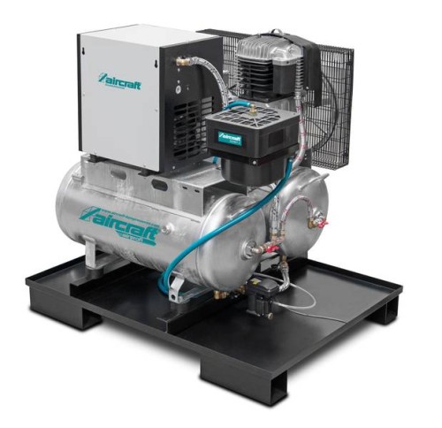 Aircraft AIRPROFI DUO 703/2x75/13 - Stacjonarna sprężarka tłokowa (13 barów)