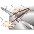 Holzkraft -   Noże zamienne Tersa 260 x 10 x 2,3 mm M+ HSS (3 szt.)