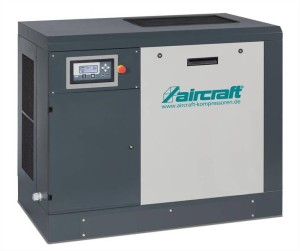 Aircraft A-PLUS 22-10 (IE3) - Sprężarka śrubowa z napędem pasowym ( instalacja podłogowa) 