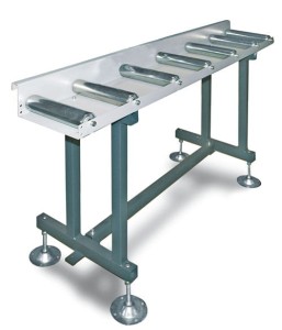 Metallkraft MRB Standard C - Szer.: 400 mm, Dł.: 5 m - Przenośnik rolkowy doprowadzający/ odprowadzający materiał