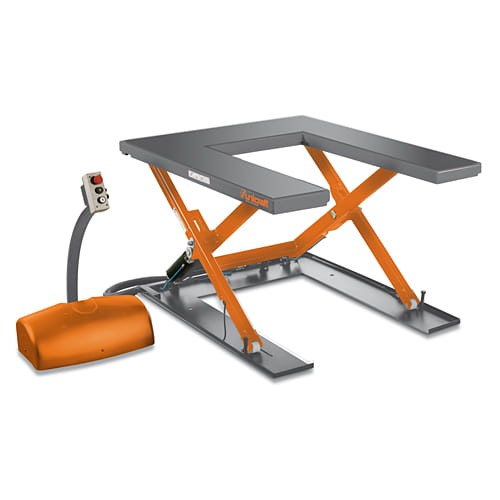 Unicraft SHT 1001U - nożycowy hydrauliczny stół roboczy 1t