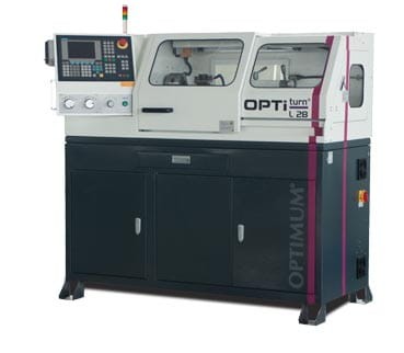 Tokarka do metalu Optimum L28 CNC 