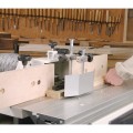 HOLZKRAFT minimax c30g Tersa - kompaktowa uniwersalna maszyna wieloczynnościowa z aluminiowym wózkiem jezdnym oraz wałem Tersa 