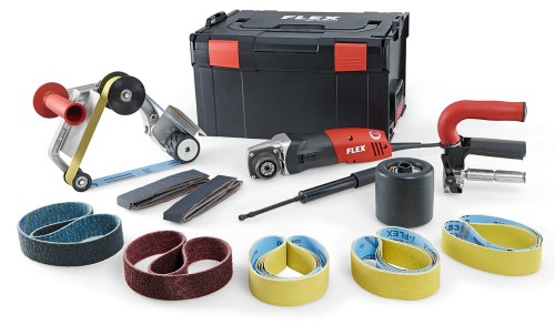 Flex BSE 14-3 INOX Set - Zestaw TRINOXFLEX do rur i satynowania