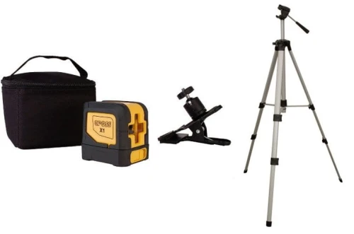 Lamigo CROSS X1 + STL154M- Laster liniowy ze statywem z pochylaną głowicą