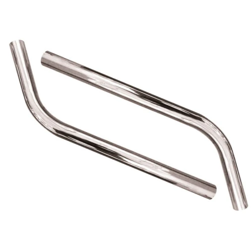 Cleancraft - Rura ssąca Ø 38, 2 szt., Chromowana