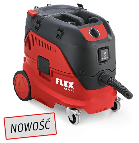 Flex VCE 33 L MC Odkurzacz z manualnym systemem czyszczenia filtra, 30l, Klasa L
