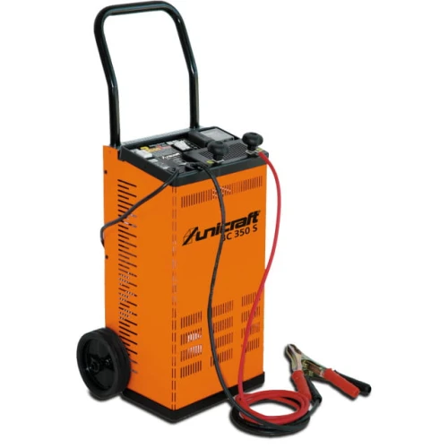 Unicraft BC 350 S - Mobilny prostownik / rozrusznik do akumulatorów mokrych 12 i 24 V