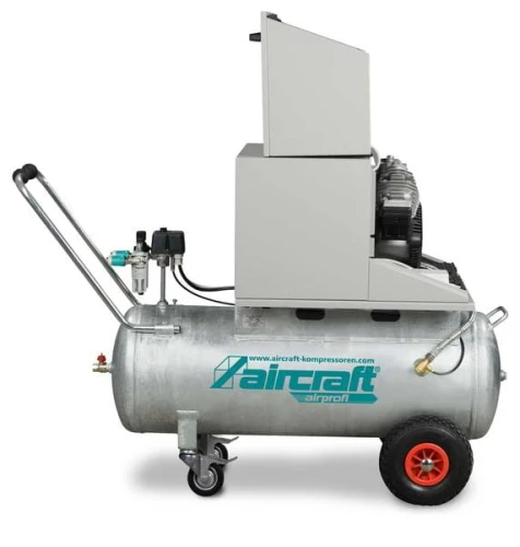 AIRPROFI 321/100 OF Silent - Mobilna sprężarka tłokowa dźwiękoszczelna 