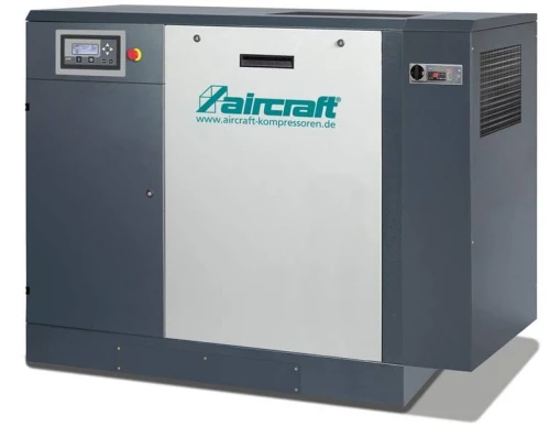 Aircraft A-PLUS 22-10 K (IE3) - Sprężarka śrubowa z napędem pasowym (instalacja zewnętrzna z osuszaczem chłodniczym) 