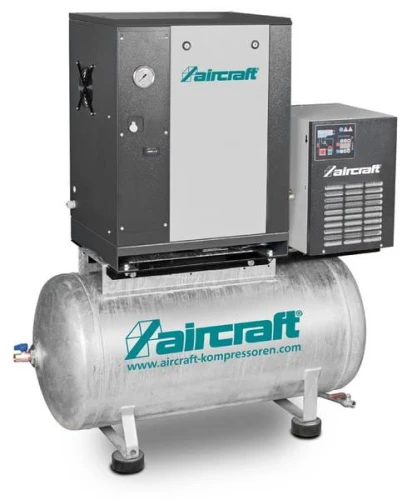 Aircraft A-MICRO SE 4.0-08-200 K (IE3) - Sprężarka śrubowa z napędem pasowym