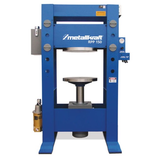 Metallkraft RPP 150 - W pełni hydrauliczna prasa do montażu opon przemysłowych.