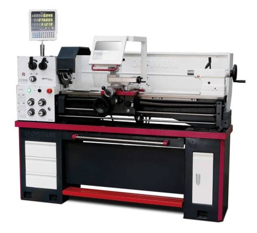 Optimum TH 3610 - Kompletnie wyposażona tokarka do metalu