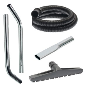 Cleancraft - Zestaw węży i dysz, antystatycznyØ 38 mm / 4,5 m