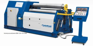 Metallkraft RBM 4 HMS PRO 3050-60 - Hydrauliczna walcarka do blachy obrotowa