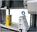 Metallkraft HMBS 700 x 750 HA X -  Półautomatyczna 2-kolumnowa piła taśmowa do metalu
